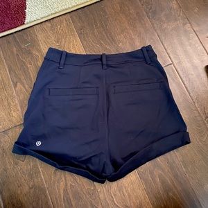 Lululemon Black High-Rise Shorts